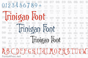 Trinigan Font