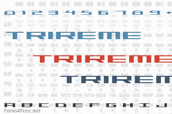 Trireme Font