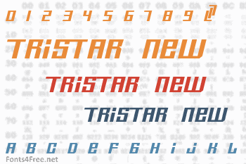 Tristar New Font