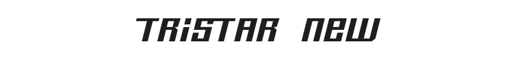 Tristar New Font Preview