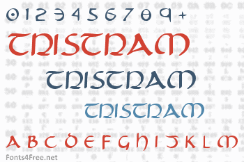 Tristram Font