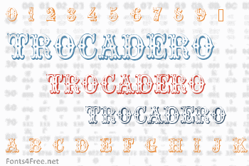 Trocadero Font