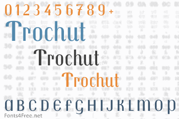 Trochut Font