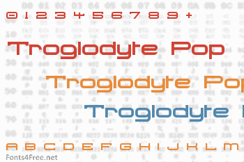 Troglodyte Pop Font