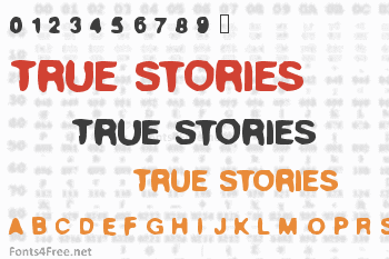 True Stories Font