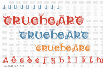 Trueheart Font