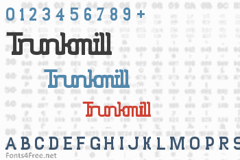 Trunkmill Font