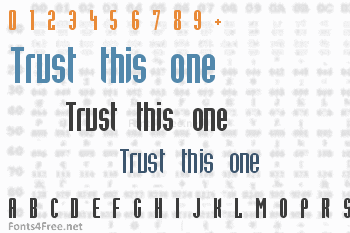 Trust this one Font