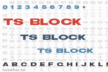 TS Block Font