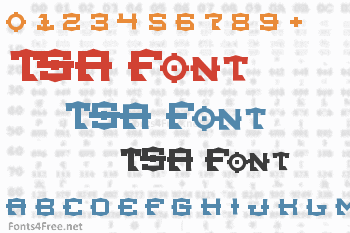 TSA Font