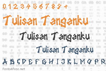 Tulisan Tanganku Font