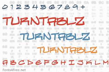 Turntablz Font