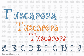 Tuscarora Font