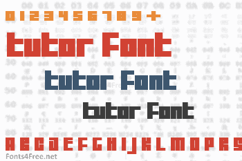 Tutor Font