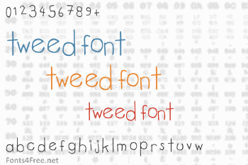 Tweed Font