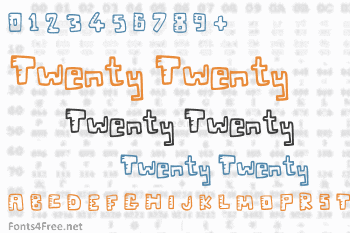 Twenty Twenty Font