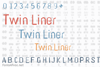 Twin Liner Font