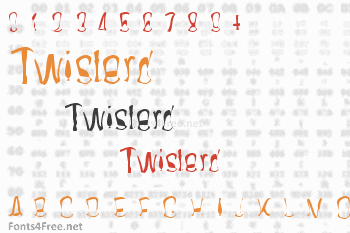 Twisterd Font