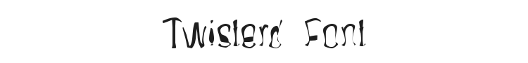 Twisterd Font Preview