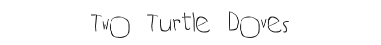 Two Turtle Doves Font