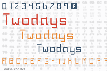 Twodays Font