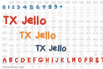 TX Jello Font