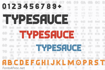 Typesauce Font