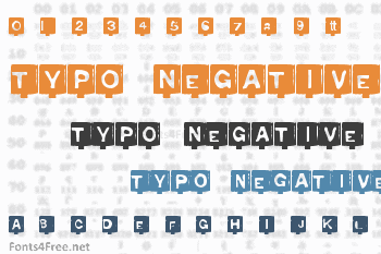 Typo Negative Font