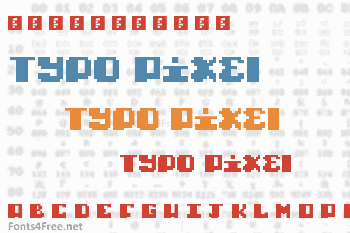 Typo Pixel Font