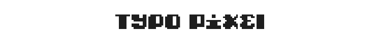 Typo Pixel Font Preview