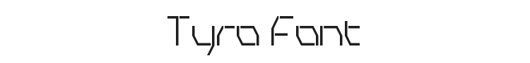 Tyro Font Preview