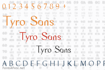 Tyro Sans Font