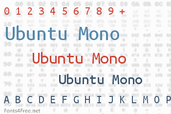 Ubuntu Mono Font