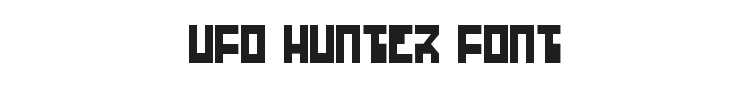 Ufo Hunter Font Preview