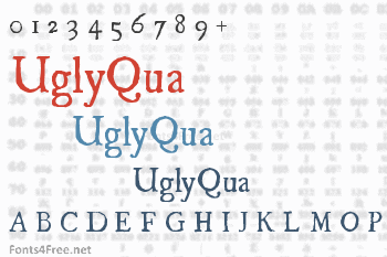 UglyQua Font