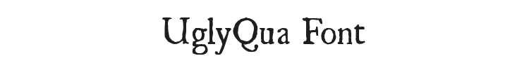 UglyQua Font