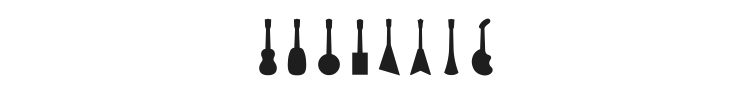 Ukulele Font