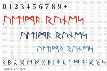 Ultima Runes Font