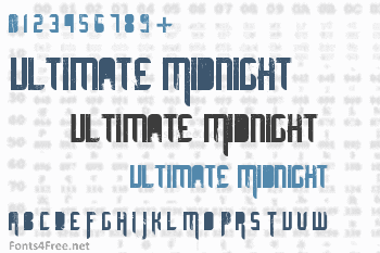 Ultimate Midnight Font