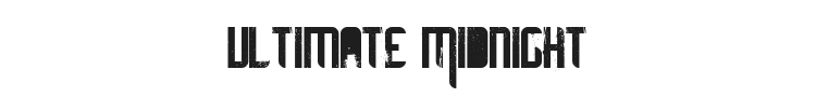 Ultimate Midnight Font