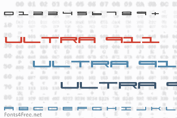 Ultra 911 Font