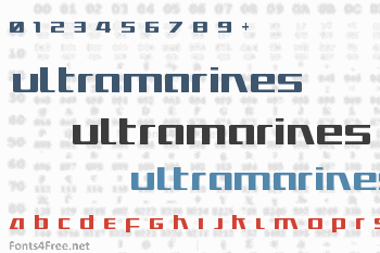 Ultramarines Font