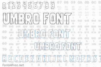 Umbro Font