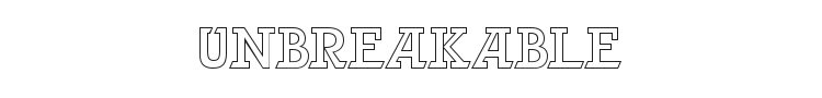 Unbreakable Font Preview