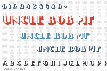 Uncle Bob MF Font