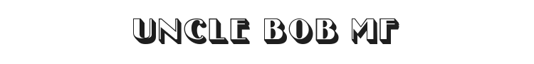 Uncle Bob MF Font Preview