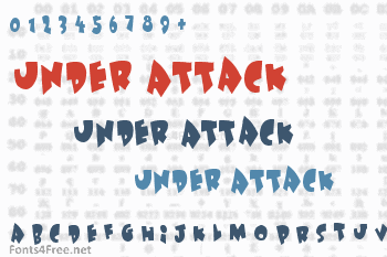 Under Attack Font