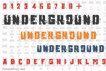 Underground Font