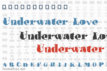 Underwater Love Font