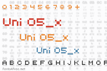 Uni 05_x Font